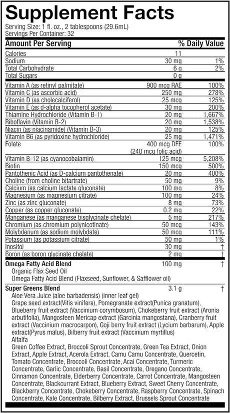 LIFE'S FORTUNE - Life's Fortune Whole Food Multivitamin Liquid 946Ml. - The Red Vitamin MX - Suplementos Alimenticios - {{ shop.shopifyCountryName }}