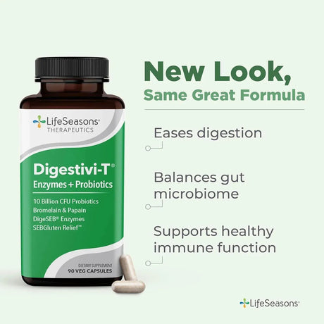 LIFE SEASONS - LifeSeasons Digestivi-T 90 Capsulas - The Red Vitamin MX - Suplementos Alimenticios - {{ shop.shopifyCountryName }}