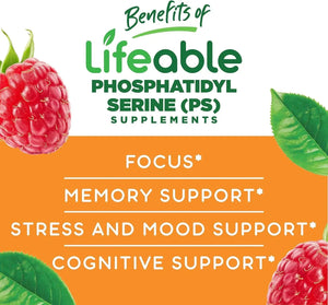 LIFEABLE - Lifeable PhosphatidylSerine for Kids 90 Gomitas - The Red Vitamin MX - Suplementos Alimenticios - {{ shop.shopifyCountryName }}