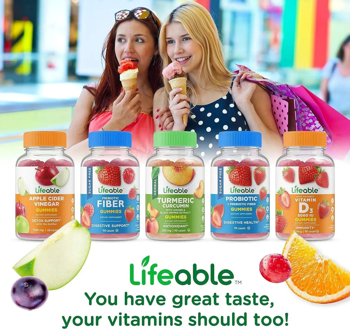 LIFEABLE - Lifeable Probiotics 2 Billion CFU 90 Gomitas - The Red Vitamin MX - Suplementos Alimenticios - {{ shop.shopifyCountryName }}