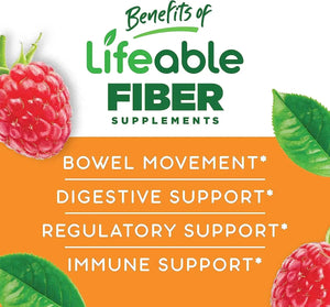 LIFEABLE - Lifeable Sugar Free Prebiotics Fiber for Kids 90 Gomitas - The Red Vitamin MX - Suplementos Alimenticios - {{ shop.shopifyCountryName }}