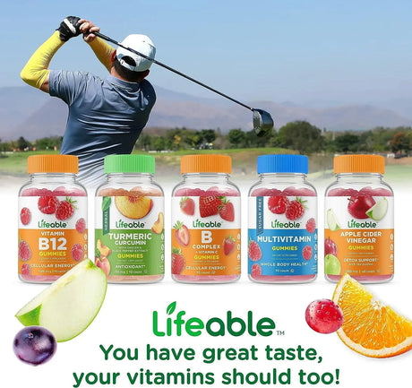 LIFEABLE - Lifeable Vitamin B Complex with Vitamin C 90 Gomitas - The Red Vitamin MX - Suplementos Alimenticios - {{ shop.shopifyCountryName }}