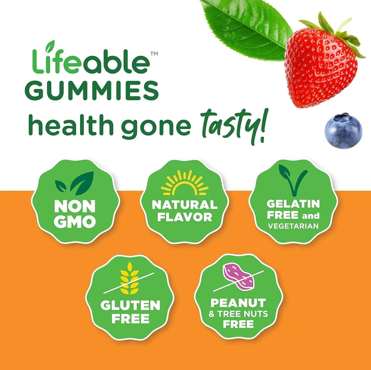 LIFEABLE - Lifeable Vitamin C 700Mg. 90 Gomitas - The Red Vitamin MX - Suplementos Alimenticios - {{ shop.shopifyCountryName }}