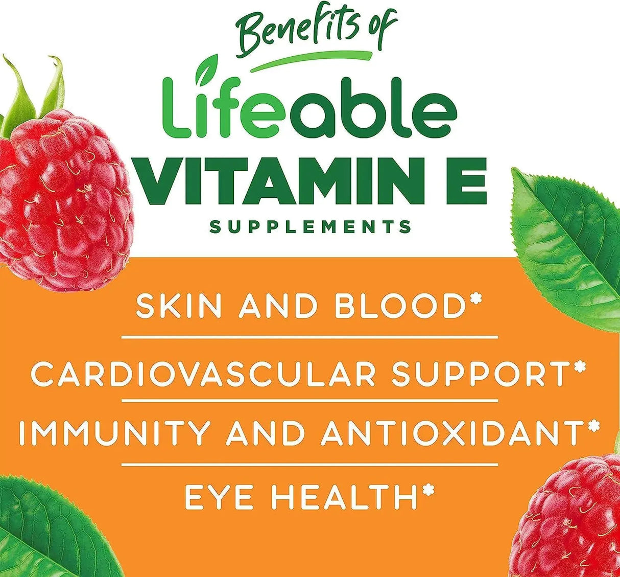 LIFEABLE - Lifeable Vitamin E 268Mg. 90 Gomitas - The Red Vitamin MX - Suplementos Alimenticios - {{ shop.shopifyCountryName }}