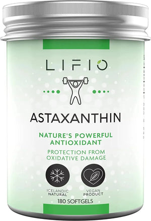 LIFIO - Lifio Icelandic Astaxanthin 12Mg. 180 Capsulas Blandas - The Red Vitamin MX - Suplementos Alimenticios - {{ shop.shopifyCountryName }}