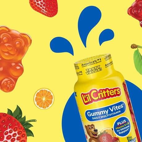 LIL CRITTERS - L'il Critters Gummy Vites Kids Daily Multivitamin 190 Gomitas - The Red Vitamin MX - Suplementos Alimenticios - {{ shop.shopifyCountryName }}