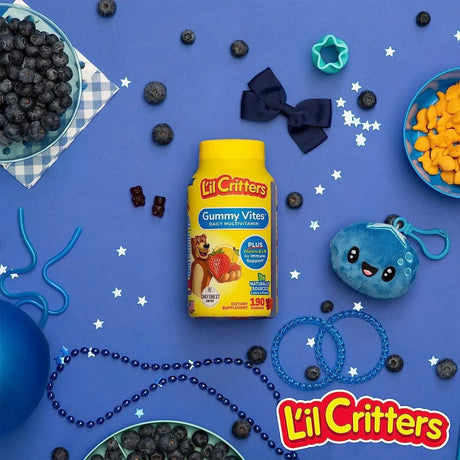 LIL CRITTERS - L'il Critters Gummy Vites Kids Daily Multivitamin 190 Gomitas - The Red Vitamin MX - Suplementos Alimenticios - {{ shop.shopifyCountryName }}