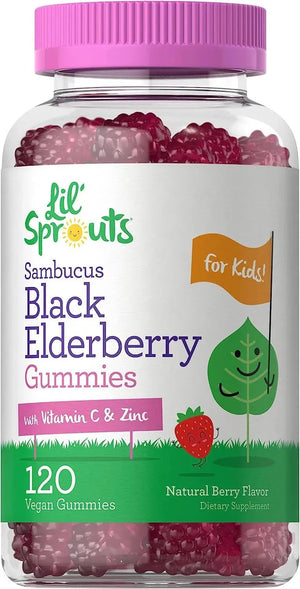 LIL SPROUTS - Lil' Sprouts Elderberry Gummies for Kids 120 Gomitas - The Red Vitamin MX - Suplementos Alimenticios - {{ shop.shopifyCountryName }}