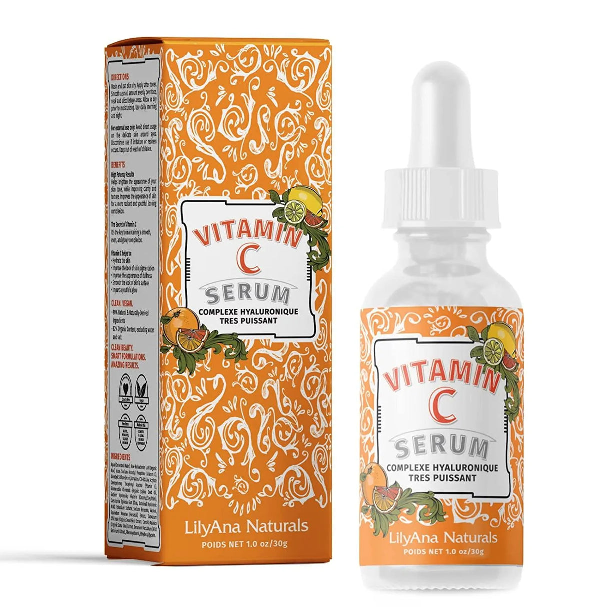 LILYANA NATURALS - LilyAna Naturals Vitamin C Serum for Face 30Ml. - The Red Vitamin MX - Sueros Para La Cara - {{ shop.shopifyCountryName }}