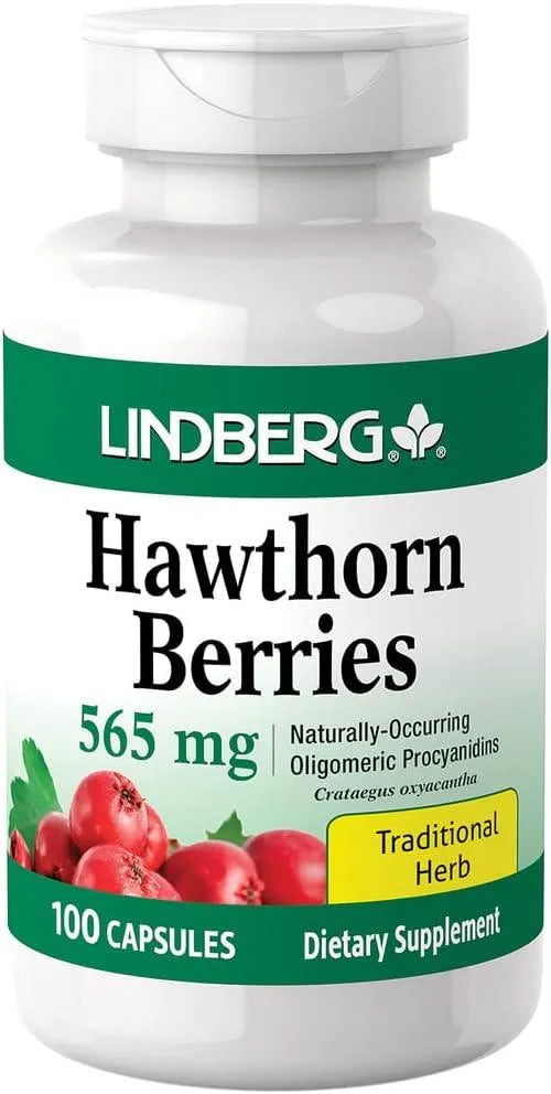 LINDBERG - Lindberg Hawthorn Berry 565Mg. 100 Capsulas - The Red Vitamin MX - Suplementos Alimenticios - {{ shop.shopifyCountryName }}