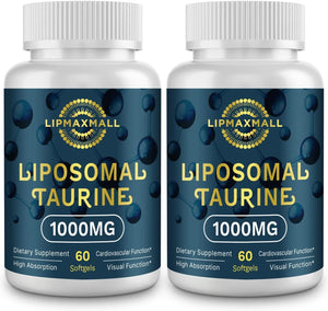 LIPMAXMALL - Lipmaxmall Liposomal Taurine 1000Mg. 60 Capsulas Blandas 2 Pack - The Red Vitamin MX - Suplementos Alimenticios - {{ shop.shopifyCountryName }}