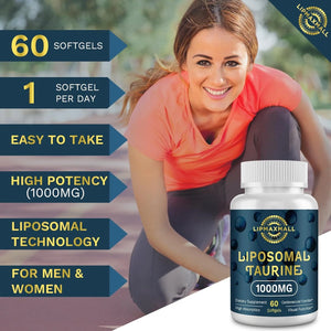 LIPMAXMALL - Lipmaxmall Liposomal Taurine 1000Mg. 60 Capsulas Blandas 2 Pack - The Red Vitamin MX - Suplementos Alimenticios - {{ shop.shopifyCountryName }}