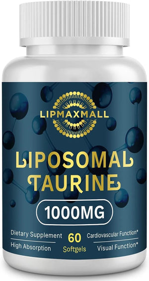 LIPMAXMALL - Lipmaxmall Liposomal Taurine 1000Mg. 60 Capsulas Blandas - The Red Vitamin MX - Suplementos Alimenticios - {{ shop.shopifyCountryName }}