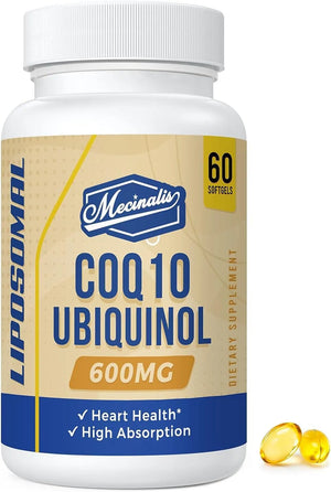 MECINALIS - MECINALIS Liposomal CoQ10 Ubiquinol 600Mg. 60 Capsulas Blandas - The Red Vitamin MX - Suplementos Alimenticios - {{ shop.shopifyCountryName }}