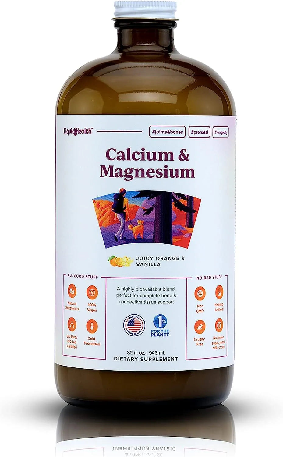 LIQUID HEALTH - Liquid Health Calcium and Magnesium Liquid 946Ml. - The Red Vitamin MX - Suplementos Alimenticios - {{ shop.shopifyCountryName }}