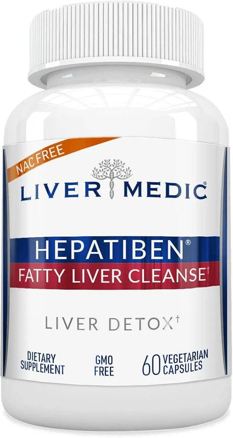 LIVER MEDIC - Liver Medic Hepatiben Liver Detox Cleanse 60 Capsulas - The Red Vitamin MX - Suplementos Alimenticios - {{ shop.shopifyCountryName }}