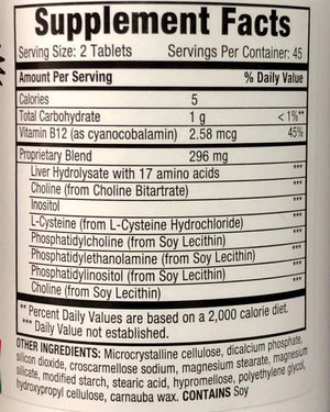 LIVERITE - Liverite Liver Aid 120 Tabletas - The Red Vitamin MX - Suplementos Alimenticios - {{ shop.shopifyCountryName }}