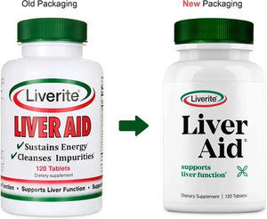 LIVERITE - Liverite Liver Aid 120 Tabletas - The Red Vitamin MX - Suplementos Alimenticios - {{ shop.shopifyCountryName }}