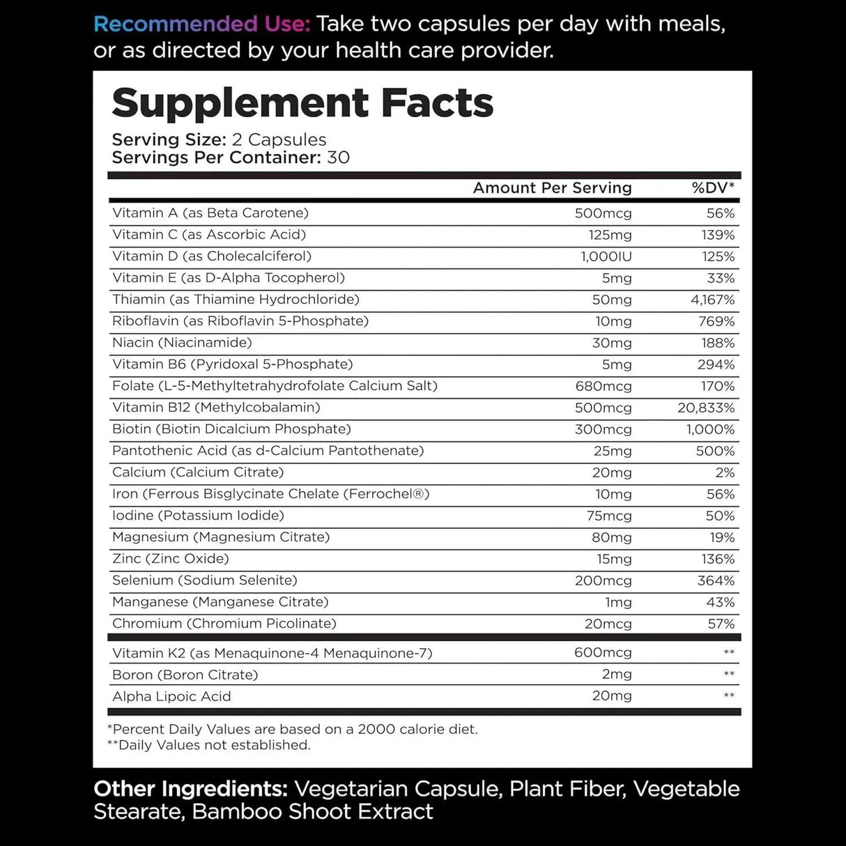 LIVINGOOD DAILY - Livingood Daily Multi Vitamin 60 Capsulas - The Red Vitamin MX - Suplementos Alimenticios - {{ shop.shopifyCountryName }}