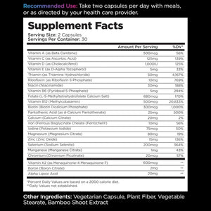 LIVINGOOD DAILY - Livingood Daily Multi Vitamin 60 Capsulas - The Red Vitamin MX - Suplementos Alimenticios - {{ shop.shopifyCountryName }}