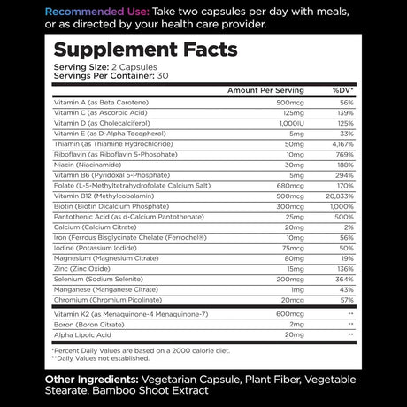 LIVINGOOD DAILY - Livingood Daily Multi Vitamin 60 Capsulas - The Red Vitamin MX - Suplementos Alimenticios - {{ shop.shopifyCountryName }}