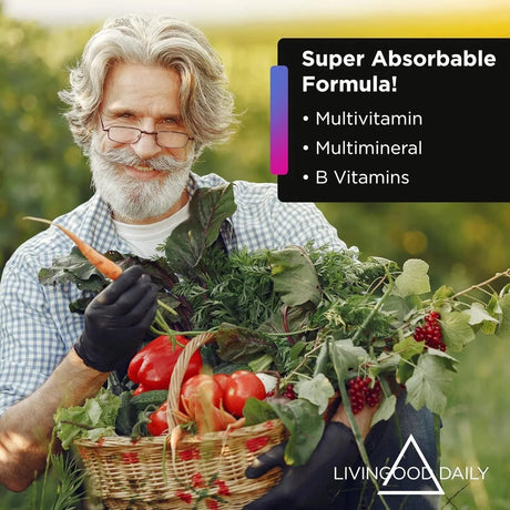 LIVINGOOD DAILY - Livingood Daily Multi Vitamin 60 Capsulas - The Red Vitamin MX - Suplementos Alimenticios - {{ shop.shopifyCountryName }}