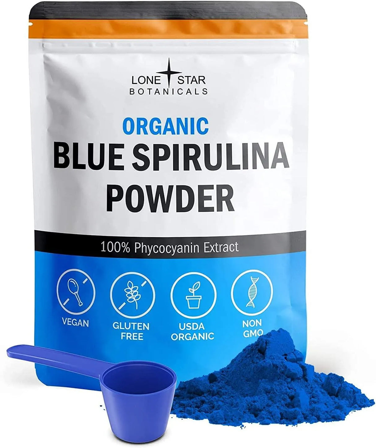 LONE STAR BOTANICALS - Lone Star Botanicals Organic Blue Spirulina Powder 30 Servicios - The Red Vitamin MX - Suplementos Alimenticios - {{ shop.shopifyCountryName }}