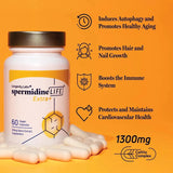 LONGEVITY LABS + - Longevity Labs + spermidineLIFE Extra+ Strength 1300Mg. 60 Capsulas - The Red Vitamin MX - Suplementos Alimenticios - {{ shop.shopifyCountryName }}