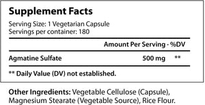 LONGLIFENUTRI - LongLifeNutri Agmatine Sulfate 500Mg. 180 Capsulas - The Red Vitamin MX - Suplementos Alimenticios - {{ shop.shopifyCountryName }}