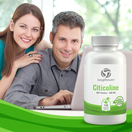 LONGLIFENUTRI - LongLifeNutri Citicoline CDP Choline 300Mg. 120 Capsulas - The Red Vitamin MX - Suplementos Alimenticios - {{ shop.shopifyCountryName }}
