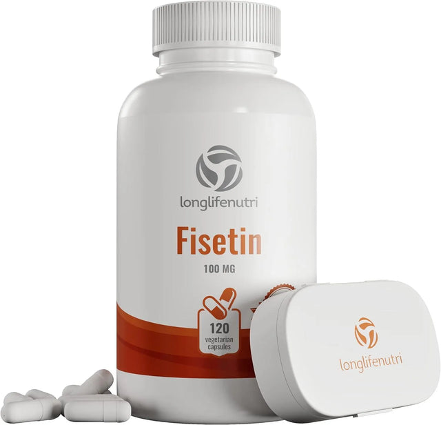 LONGLIFENUTRI - LongLifeNutri Fisetin 100Mg. 120 Capsulas - The Red Vitamin MX - Suplementos Alimenticios - {{ shop.shopifyCountryName }}