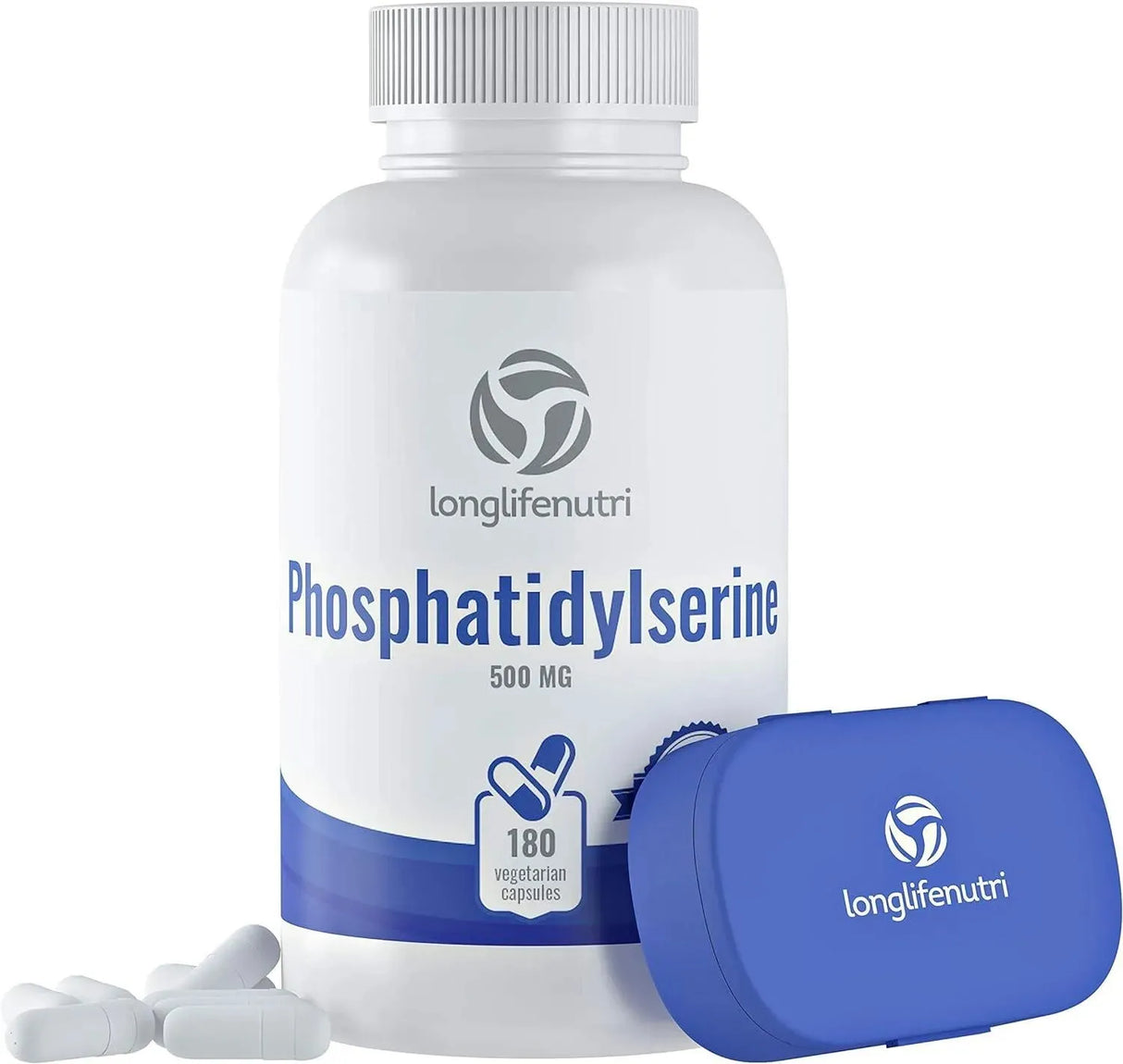 LONGLIFENUTRI - LongLifeNutri Phosphatidylserine 500Mg. 180 Capsulas - The Red Vitamin MX - Suplementos Alimenticios - {{ shop.shopifyCountryName }}