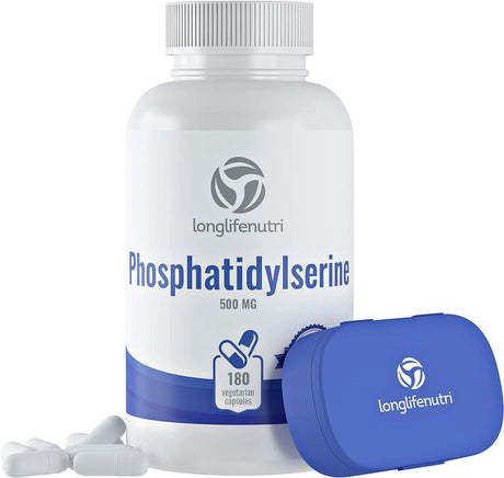 LONGLIFENUTRI - LongLifeNutri Phosphatidylserine 500Mg. 180 Capsulas - The Red Vitamin MX - Suplementos Alimenticios - {{ shop.shopifyCountryName }}