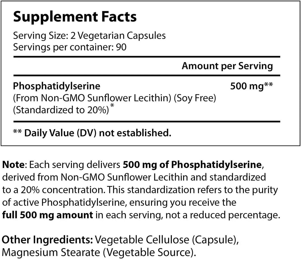 LONGLIFENUTRI - LongLifeNutri Phosphatidylserine 500Mg. 180 Capsulas - The Red Vitamin MX - Suplementos Alimenticios - {{ shop.shopifyCountryName }}