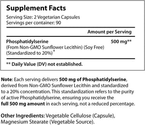 LONGLIFENUTRI - LongLifeNutri Phosphatidylserine 500Mg. 180 Capsulas - The Red Vitamin MX - Suplementos Alimenticios - {{ shop.shopifyCountryName }}