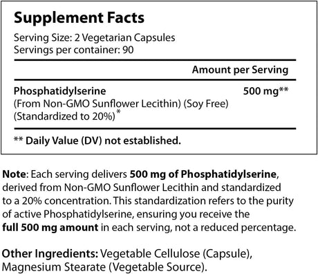 LONGLIFENUTRI - LongLifeNutri Phosphatidylserine 500Mg. 180 Capsulas - The Red Vitamin MX - Suplementos Alimenticios - {{ shop.shopifyCountryName }}