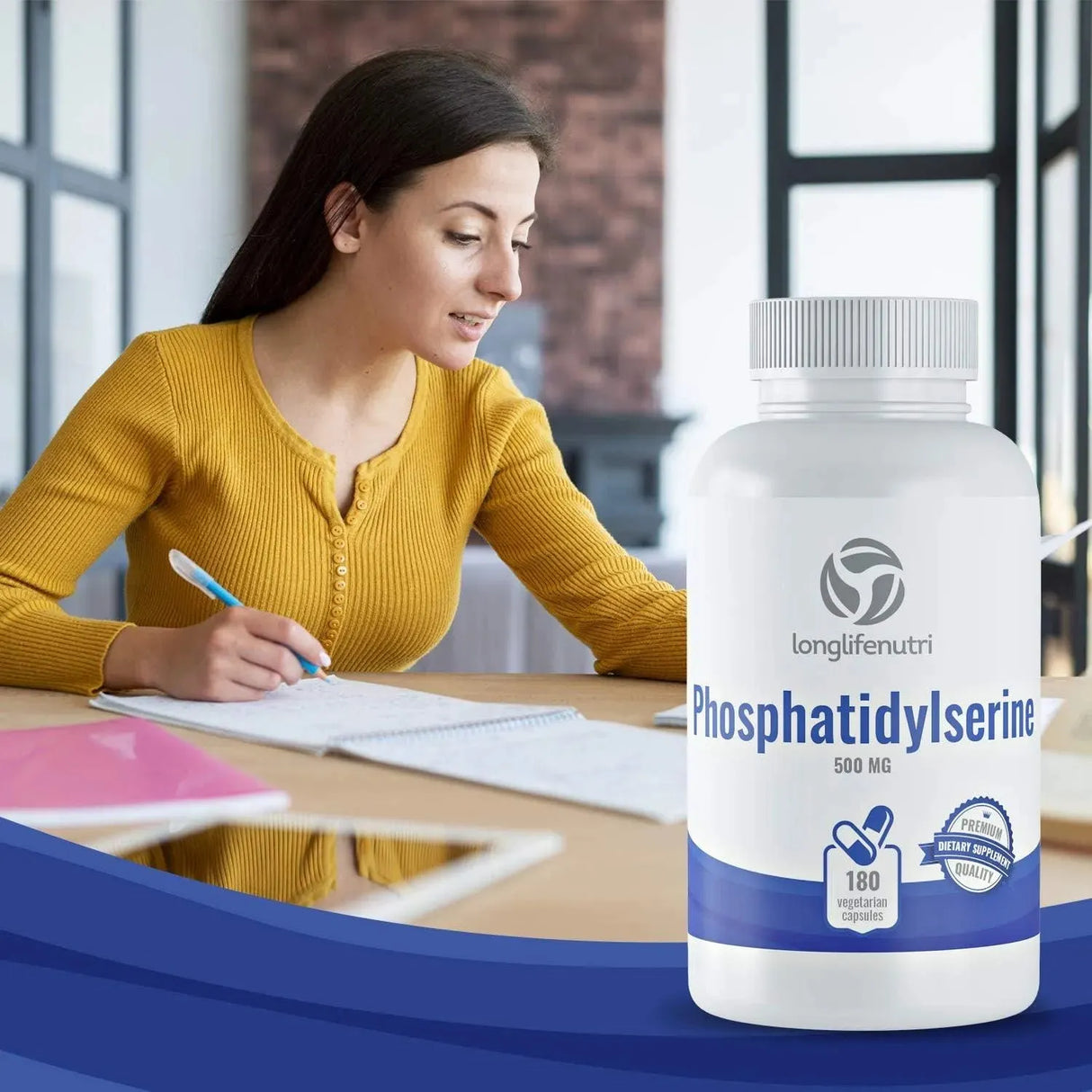 LONGLIFENUTRI - LongLifeNutri Phosphatidylserine 500Mg. 180 Capsulas - The Red Vitamin MX - Suplementos Alimenticios - {{ shop.shopifyCountryName }}