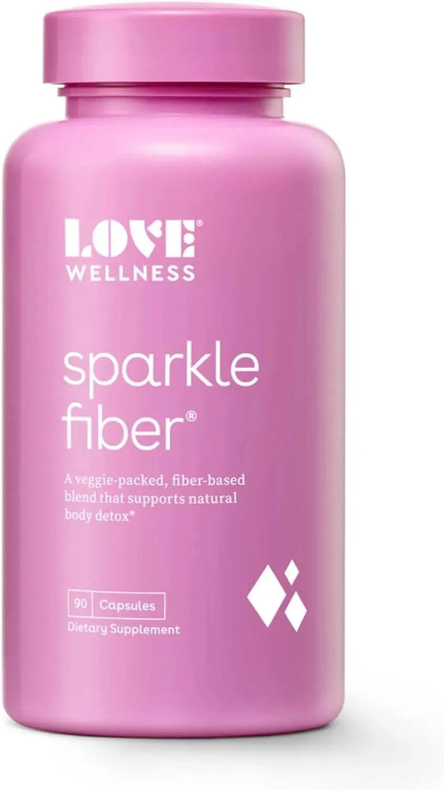 LOVE WELLNESS - Love Wellness Sparkle Fiber 90 Capsulas - The Red Vitamin MX - Suplementos Alimenticios - {{ shop.shopifyCountryName }}