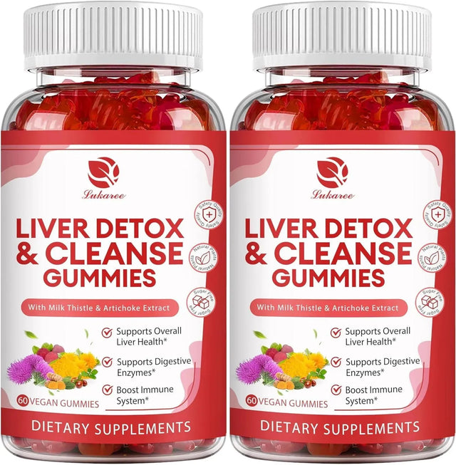 LUKAREE - Lukaree Liver Cleanse Detox & Repair Gummies 60 Gomitas 2 Pack - The Red Vitamin MX - Suplementos Alimenticios - {{ shop.shopifyCountryName }}