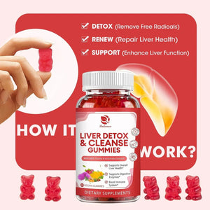 LUKAREE - Lukaree Liver Cleanse Detox & Repair Gummies 60 Gomitas 2 Pack - The Red Vitamin MX - Suplementos Alimenticios - {{ shop.shopifyCountryName }}