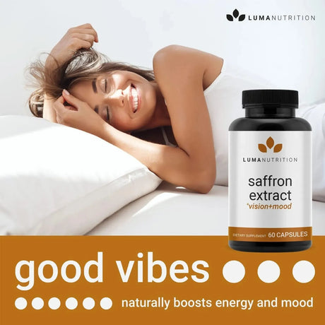 LUMA NUTRITION - Luma Nutrition Saffron Extract 60 Capsulas - The Red Vitamin MX - Suplementos Alimenticios - {{ shop.shopifyCountryName }}