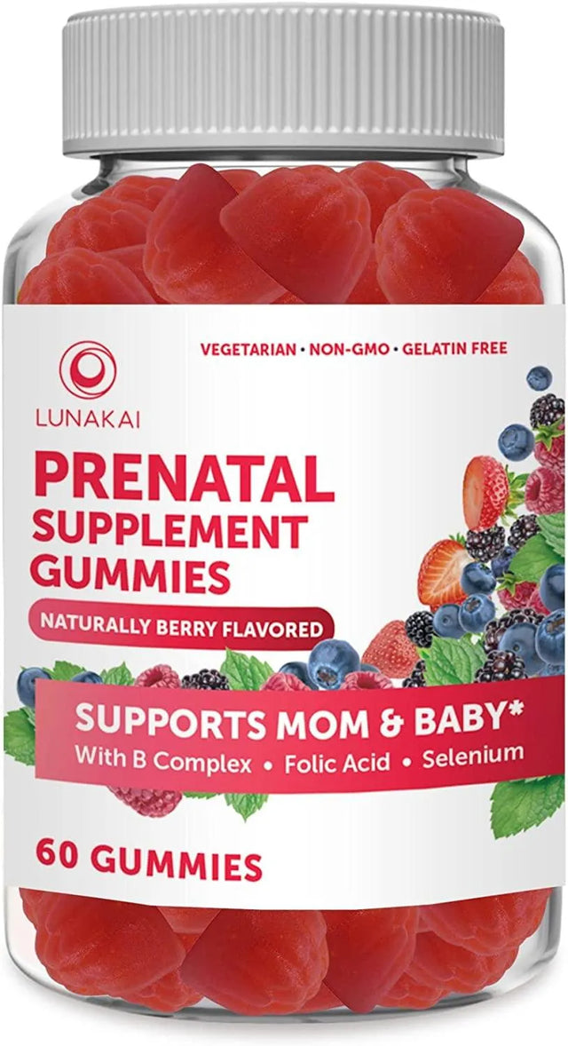 LUNAKAI - Lunakai Prenatal Vitamin Gummies for Women 60 Gomitas - The Red Vitamin MX - Suplementos Alimenticios - {{ shop.shopifyCountryName }}