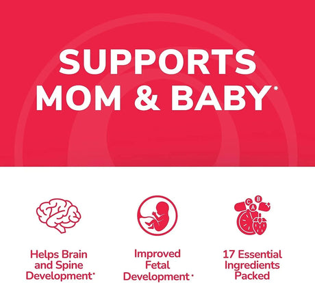 LUNAKAI - Lunakai Prenatal Vitamin Gummies for Women 60 Gomitas - The Red Vitamin MX - Suplementos Alimenticios - {{ shop.shopifyCountryName }}