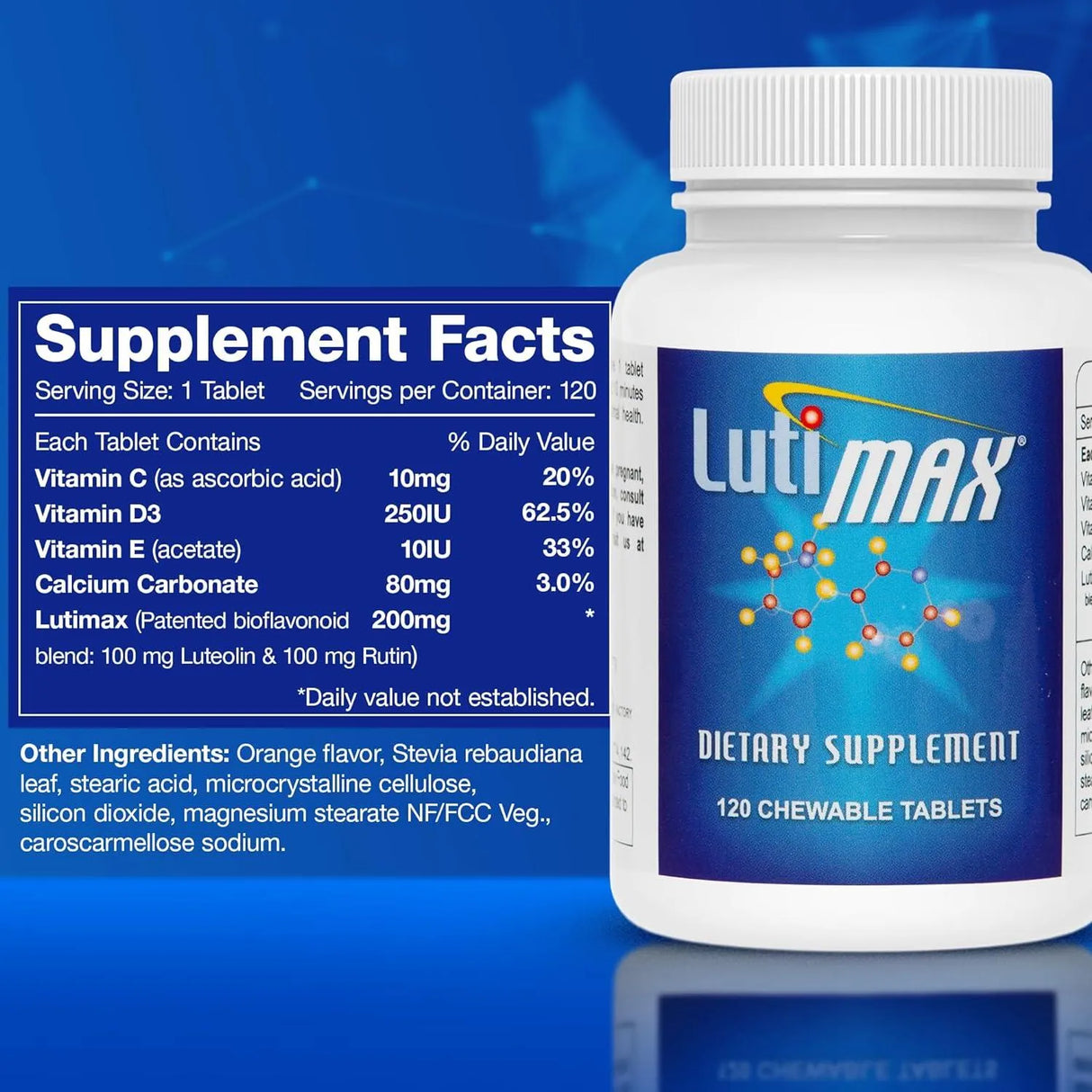 LUTIMAX - Lutimax Luteolin Complex w/Rutin 120 Tabletas Masticables - The Red Vitamin MX - Suplementos Alimenticios - {{ shop.shopifyCountryName }}