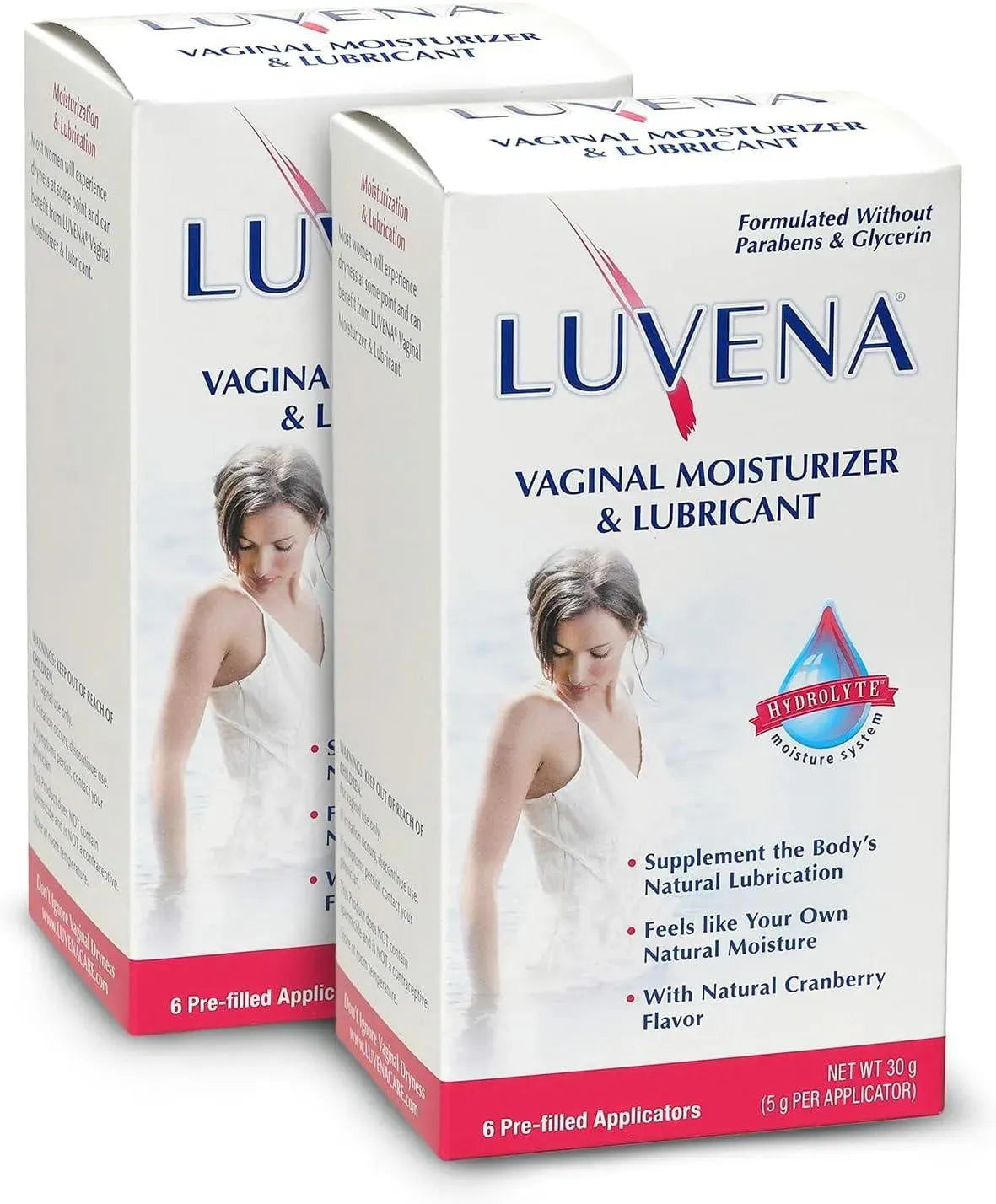 LUVENA - LUVENA Intimate Moisturizer & Dryness Relief for Women 12 Aplicaciones - The Red Vitamin MX - Hidratantes Vaginales - {{ shop.shopifyCountryName }}