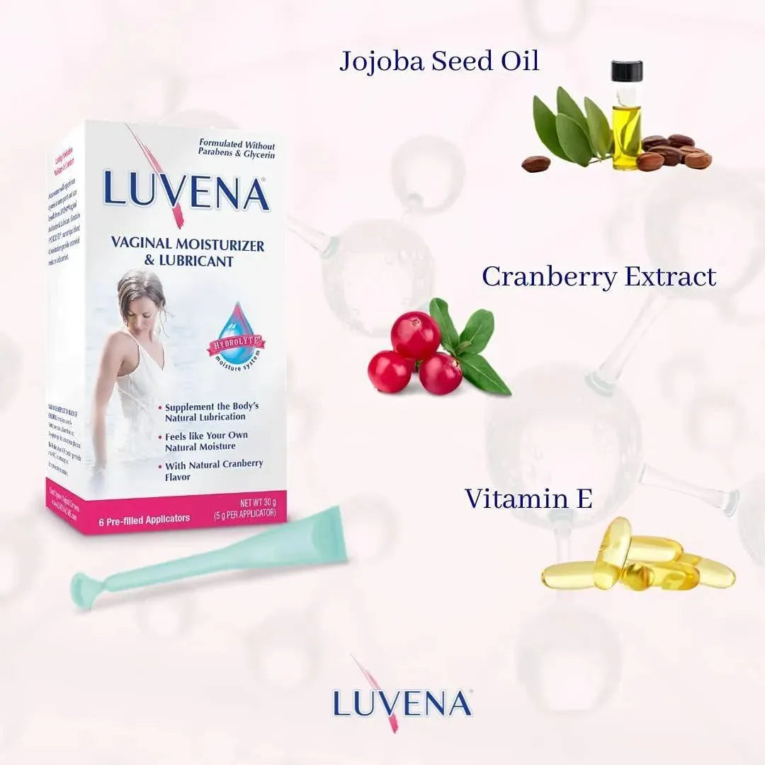 LUVENA - LUVENA Intimate Moisturizer & Dryness Relief for Women 12 Aplicaciones - The Red Vitamin MX - Hidratantes Vaginales - {{ shop.shopifyCountryName }}