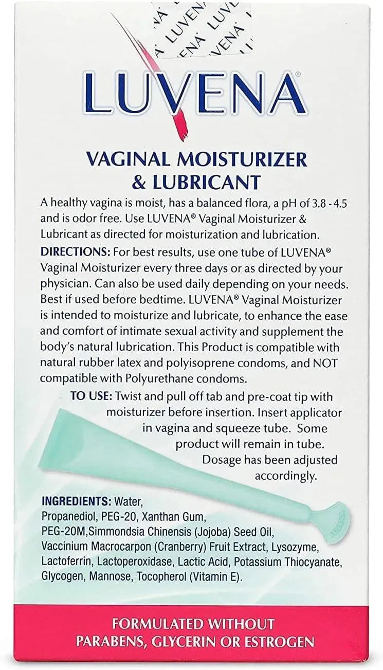 LUVENA - LUVENA Intimate Moisturizer & Dryness Relief for Women 12 Aplicaciones - The Red Vitamin MX - Hidratantes Vaginales - {{ shop.shopifyCountryName }}