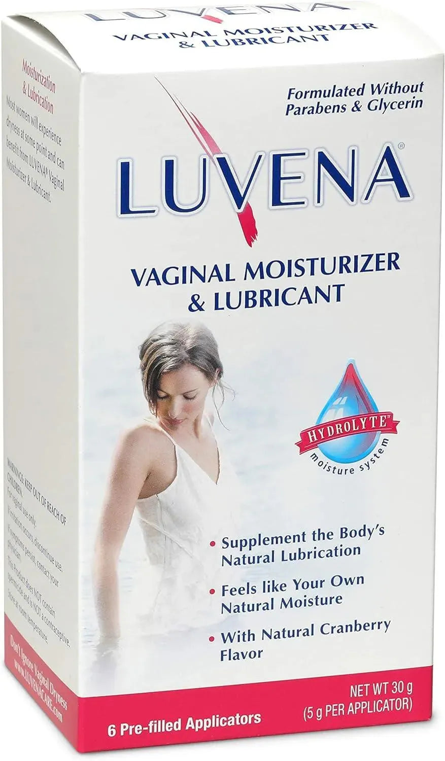 LUVENA - LUVENA Intimate Moisturizer & Dryness Relief for Women 6 Aplicaciones - The Red Vitamin MX - Hidratantes Vaginales - {{ shop.shopifyCountryName }}