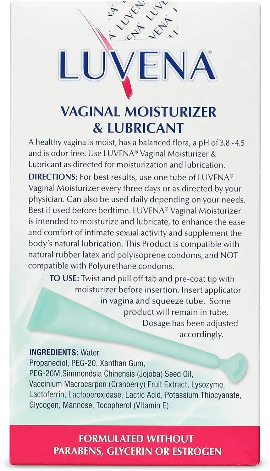 LUVENA - LUVENA Intimate Moisturizer & Dryness Relief for Women 6 Aplicaciones - The Red Vitamin MX - Hidratantes Vaginales - {{ shop.shopifyCountryName }}