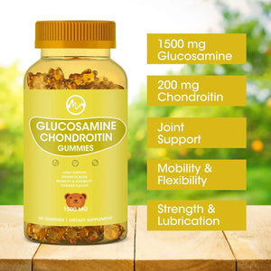 M INCH - M Inch Glucosamine Chondroitin Gummies with MSM 1500Mg. 60 Gomitas 2 Pack - The Red Vitamin MX - Suplementos Alimenticios - {{ shop.shopifyCountryName }}